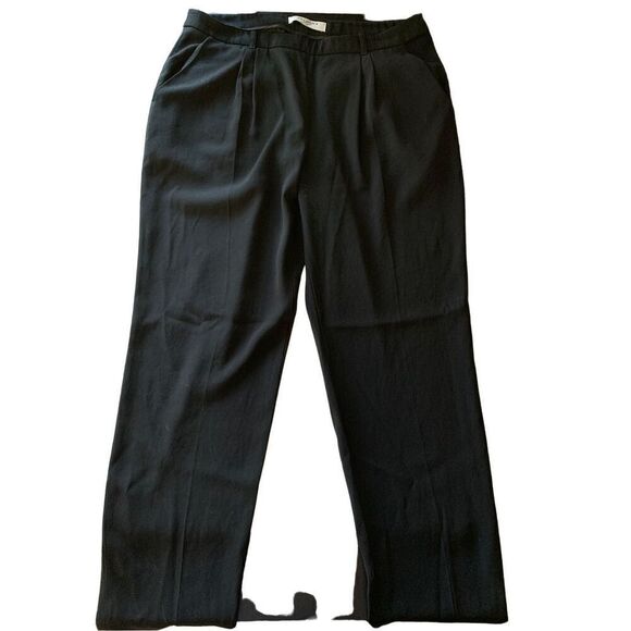 MM LAFLEUR black pants trousers women's size 12 SPEV-18-237 - Picture 1 of 5